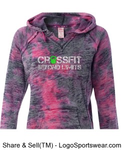 CrossFit Beyond Limits FEMME hoodie Design Zoom